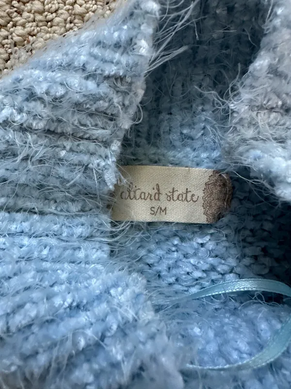 Altar'd State Sweater Light Blue Pullover S - Image 3