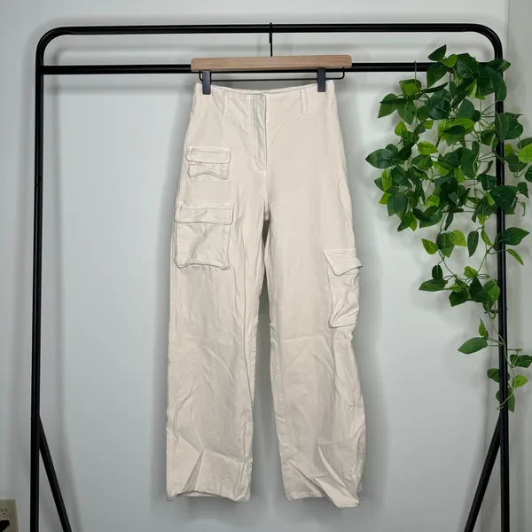 Aritzia Wilfred Free Birch Picture Cargo Pant Utility size 0 94891 - Image 3