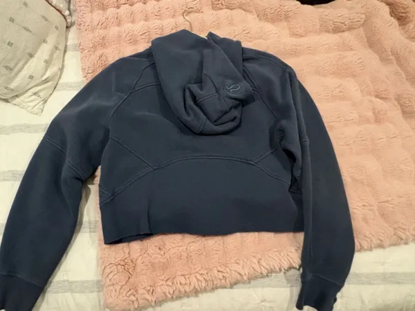 Cropped Scuba Lululemon Half-Zip Hoodie - Image 4