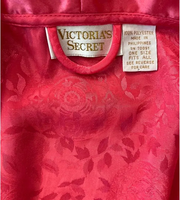 Victoria's Secret Gold Label Vintage Robe Slip Set Floral Dress - Image 4