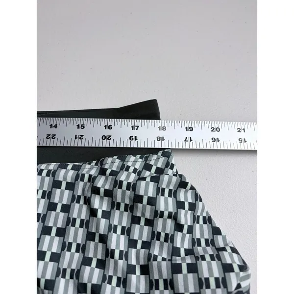 Lululemon‎ Lightweight High-Rise Tennis Skirt Geometric Black Gray 14 - Image 6