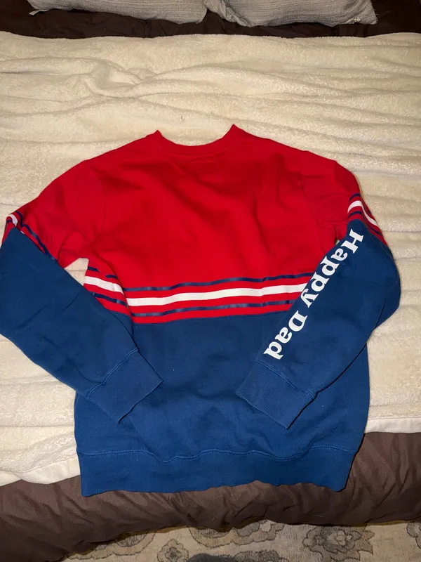 Happy dad crewneck Red Size L - Image 6