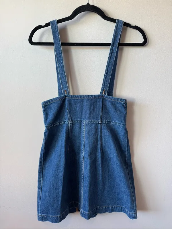 Reformation Women’s Kayla Denim Corset Mini Dress Size 0 - Image 9