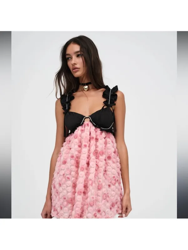 For love and lemons skye mini dress size small - Image 4