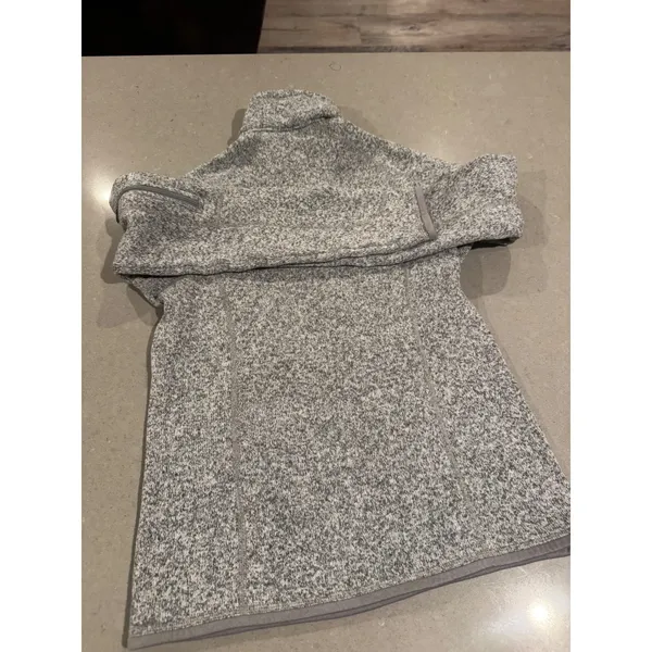 Patagonia Better Sweater DialogTech Logo Gray Quarter Zip‎ Pullover Jacket XS - Image 10