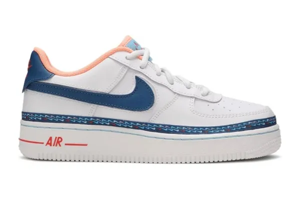 Nike 2019 Air Force 1 Low GS 'Swoosh Chain' - Image 2