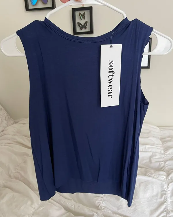Softwear Navy Tank - Image 2