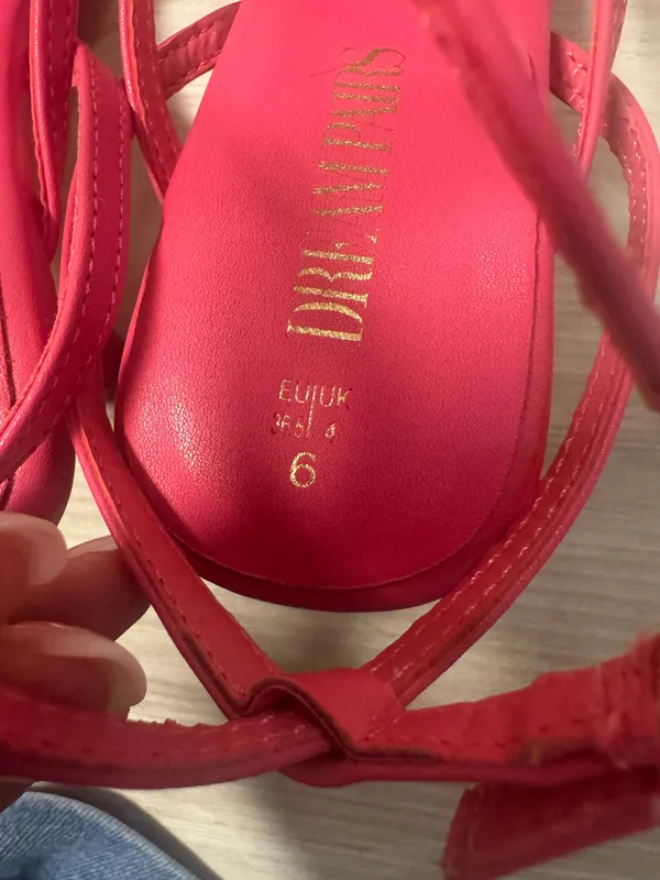 Hot Pink Dream Paris Kitten Heels - Image 4