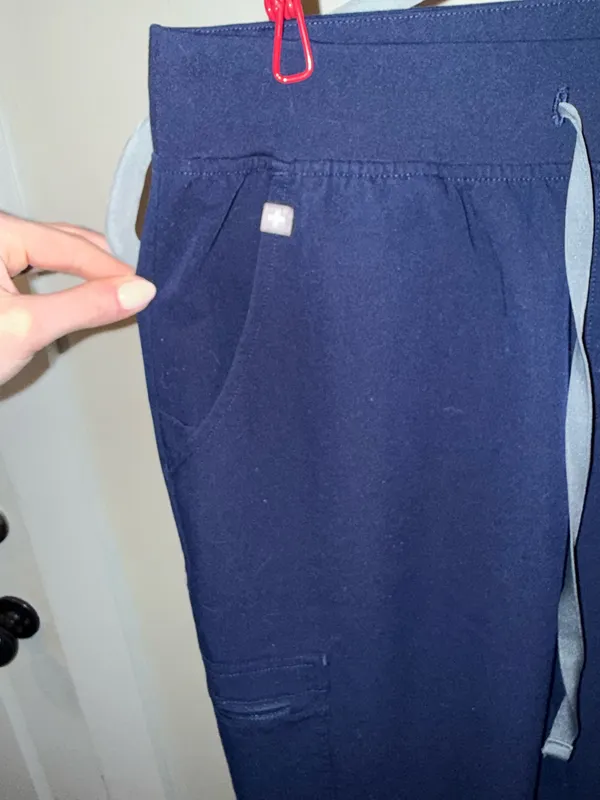 FIGS Zamora Jogger Scrub Pants Navy - Image 5