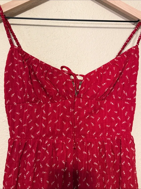 Petal and Pup Ariadine midi dress in Red Size Small NWT - Image 4