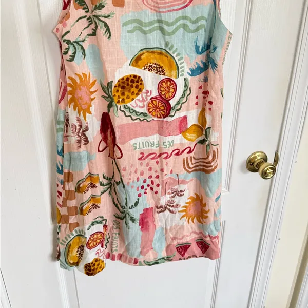 Anthropologie Paper Hearts MATTHEW MINI DRESS SUMMER HAZE - Image 4