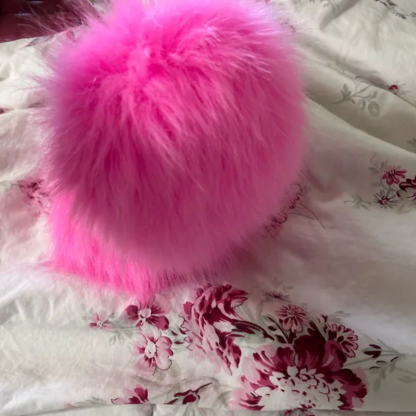 Hot Pink Faux Fur Earmuffs - Image 4