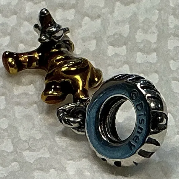 Pandora Disney Winnie the Pooh Tigger Dangle Charm 792213C01 S925 - Image 6