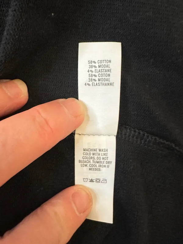 aerie Black Cropped Muscle Tee - Image 4