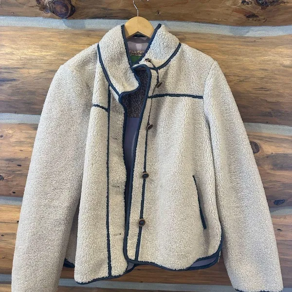 Anthropologie By  Piped Sherpa Jacket - Image 4