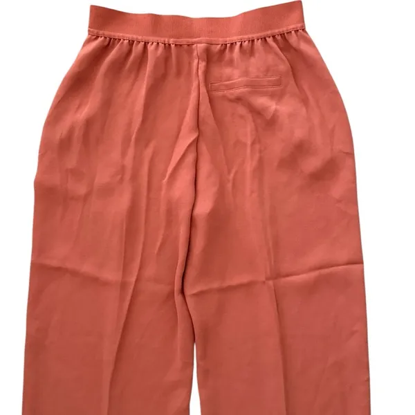 NEW SPANX Carefree Crepe Trouser Straight Wide Leg Sedona Size Medium Petite - Image 9