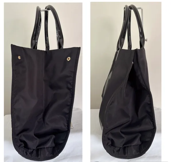 Tory Burch Ella Black Nylon Tote - Image 11