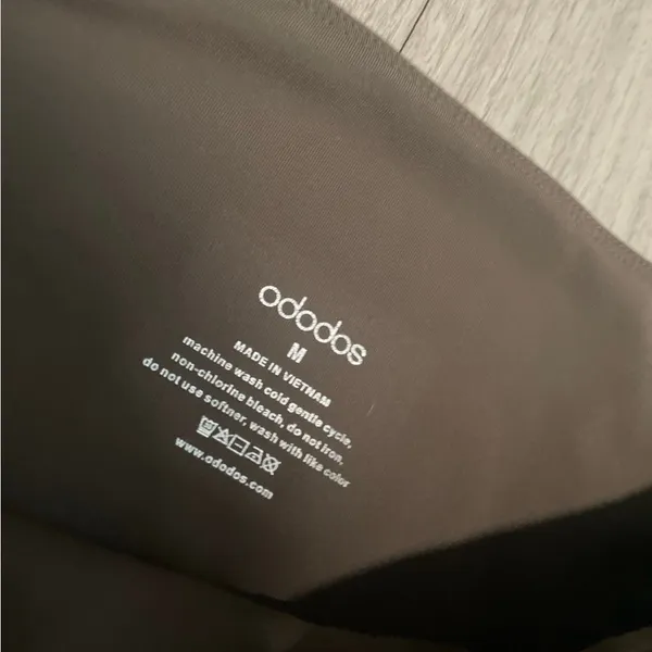 Women's Olive Leggings Brown Size M - Image 2