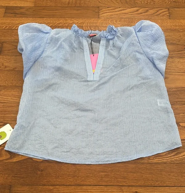 NWT THML Seersucker Blouse - Image 2