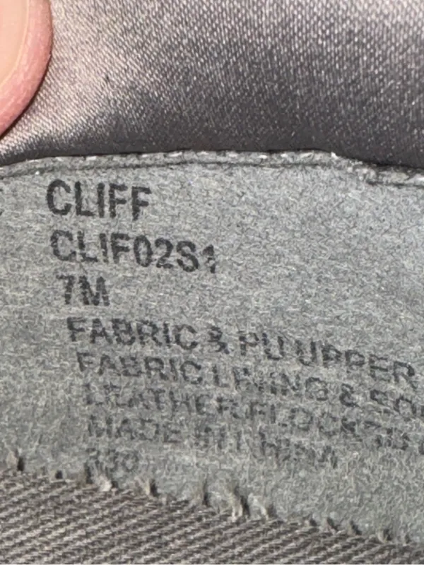 Steve Madden Cliff Sneakers Animal Print Women’s 7 Gray Tan - Image 9
