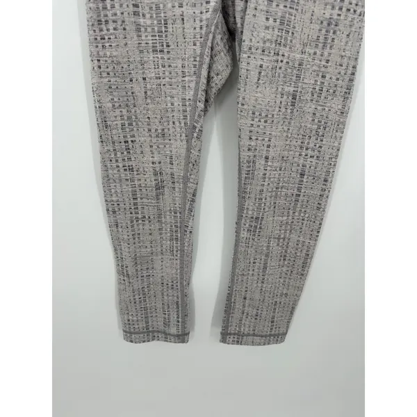 Lululemon Wunder Under‎ Crop High Rise Action Jacquard Leggings Women's Size 2 - Image 4