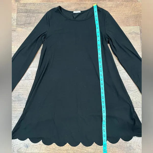 12PM by Mon Ami Scalloped Shirt Dress - Image 7