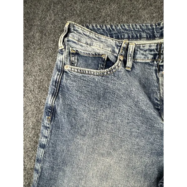 Gap Low Rise 90s Loose Lace Up Jeans Womens 30 Light Wash Wide Leg Y2K - Image 4