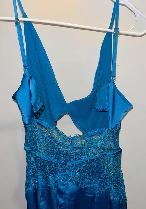 Vici Blue Dress - Image 4