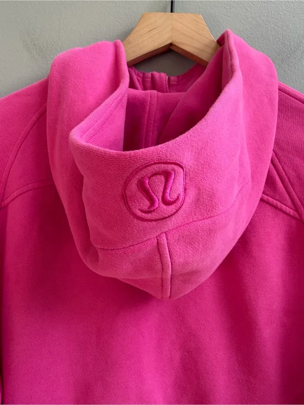 Lululemon Scuba Oversized Full Zip Sonic Pink Size XS / S - Image 6