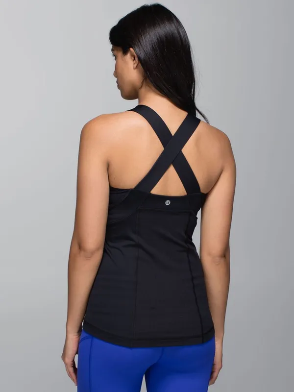 Lululemon Push your limits tank bra top black activewear yoga Pilates gym 10 - Image 3