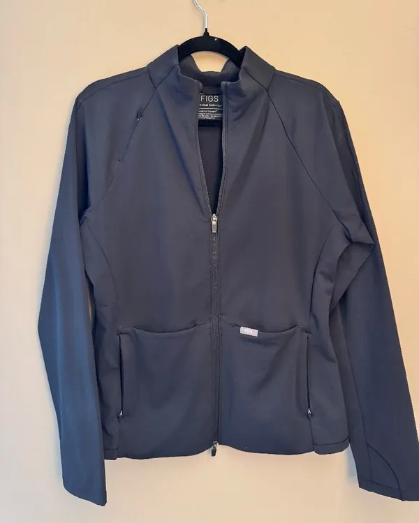 FIGS ContourKnit Scrub Jacket - Image 2