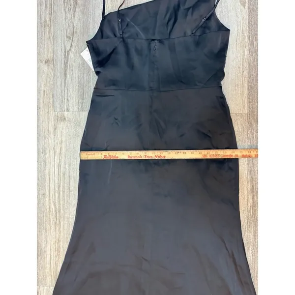 Birdy Grey Jennifer Matte Satin Black Dress, Bridesmaid, Formal, Evening, XL NWT - Image 8