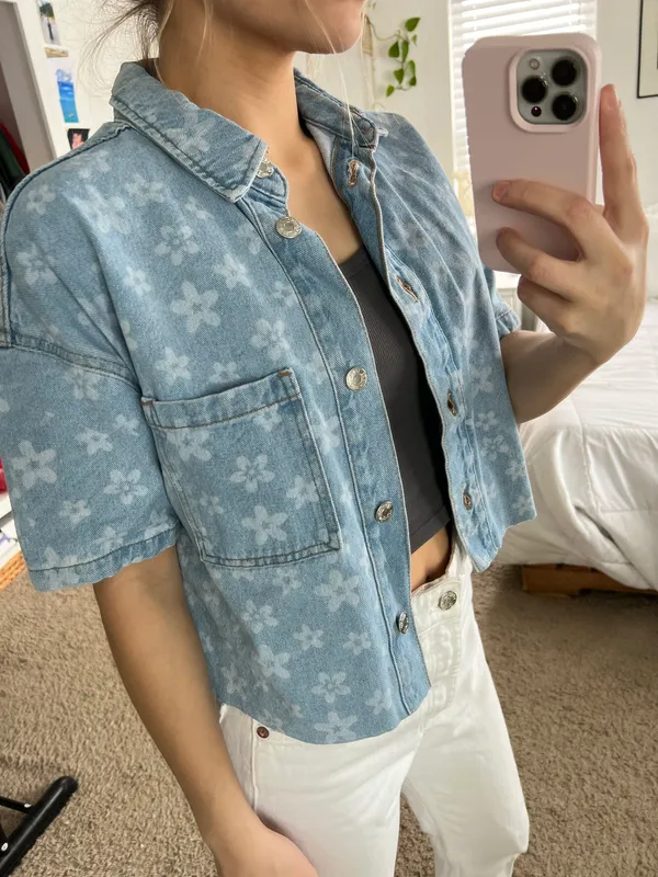 Free People Denim jacket - Image 4