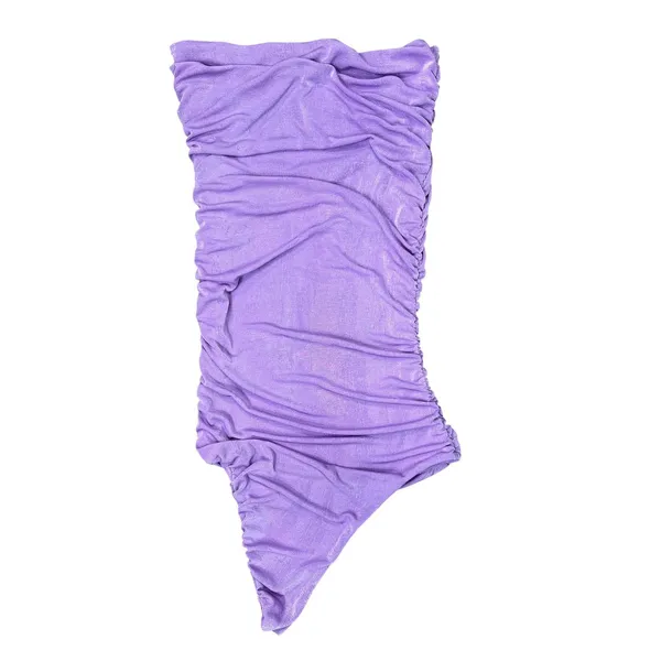 Asymmetrical Lavender One Shoulder Cocktail Mini Dress Size XL - Image 2