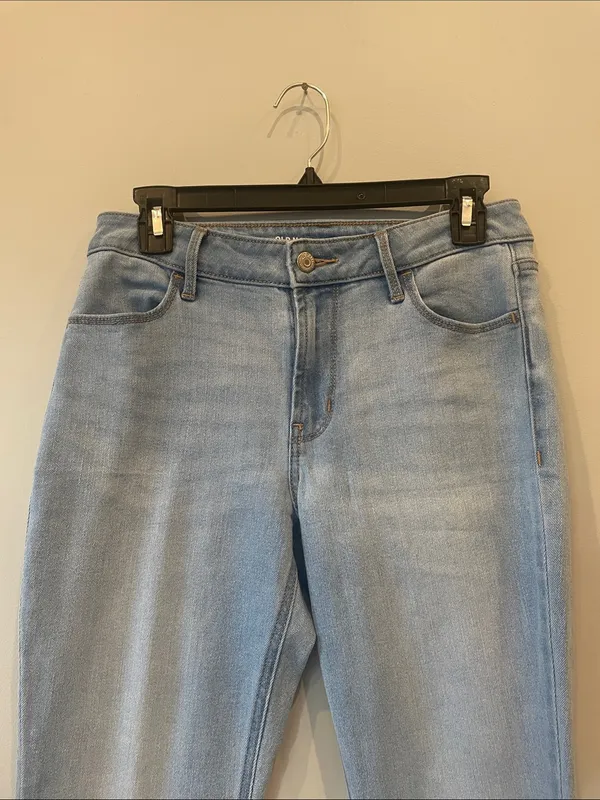 Light Blue Women's wow bootcut -mid rise Jeans by old navy size 4 - Image 2