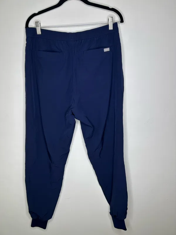 Figs Tansen FREEx Lined Jogger Scrub Pants Navy Size Medium - Image 6