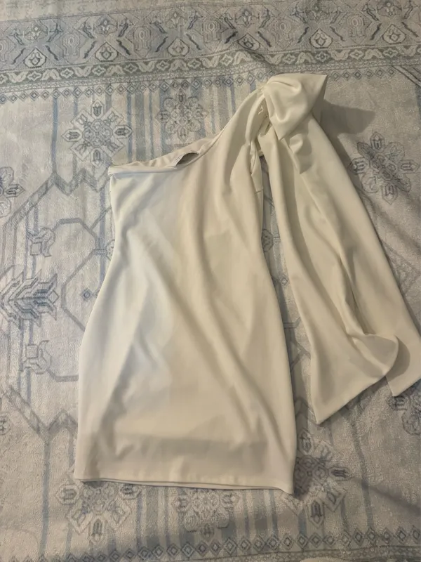 American Threads Dress Mini White - Image 2