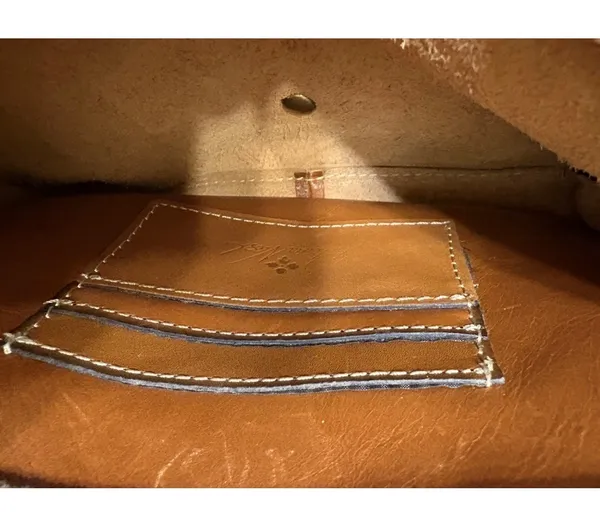 Patricia Nash Avellino Smooth Leather Crossbody. Handcrafted in Signature Detail - Image 7