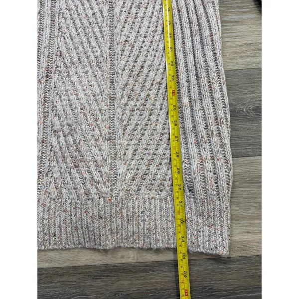 Bohme Ivory Cream Turtleneck Sweater Dress Chunky Knit NWT Women's Small - Image 5