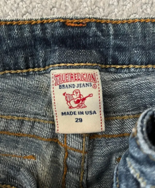 Vintage Low Rise Jeans - Image 2