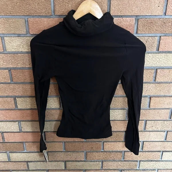 NWT Spanx On Top & In Control Classic Chic Turtleneck Top Bittersweet Brown - Image 2