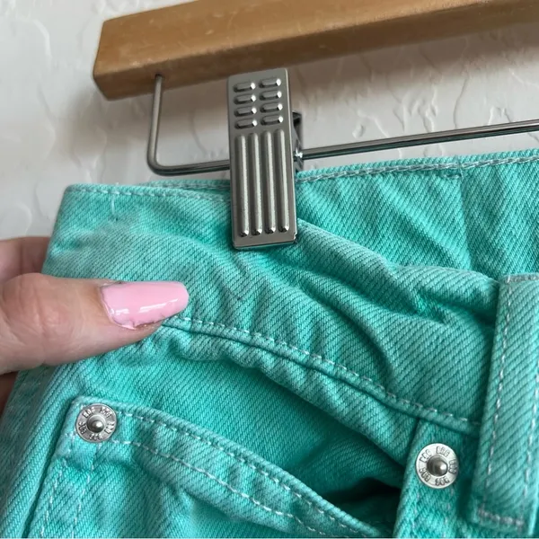 Urban Outfitters BDG Rilee Baggy Cargo Pants in Green / Teal - Image 5