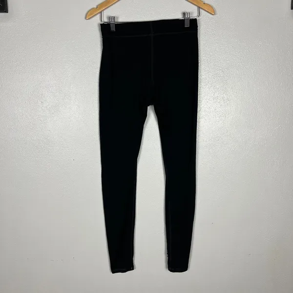 SmartWool Merino 150 Base Layer Bottoms Womens Small Black Hiking Ski Leggings S - Image 5