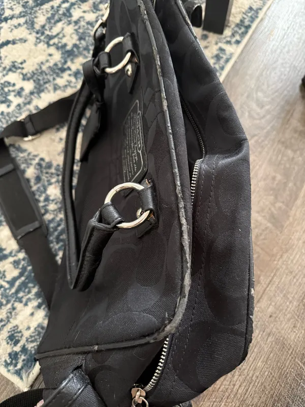 Vintage Coach Duffle Bag - Image 6