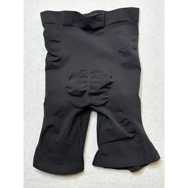 SKIMS Seamless Sculpt Mid Thigh Shapewear Bodysuit Shorts Black 2XL Compression - Image 4