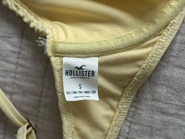 Yellow Hollister Bikini Set - Image 4