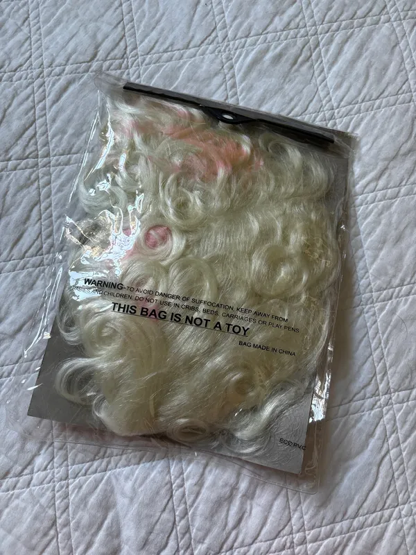 Marie Antoinette blonde costume wig Yellow Size undefined - Image 2