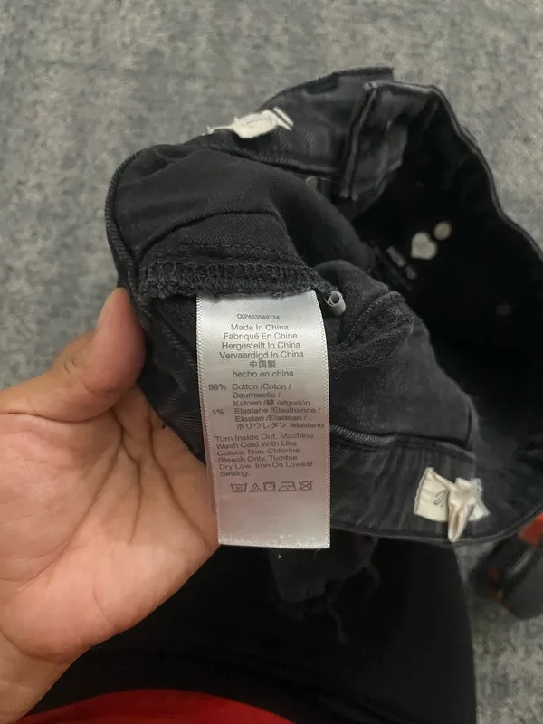 Short Madewell black size 24 - Image 7