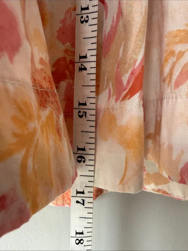 Abercrombie & Fitch Floral Ruffle Mini Skirt Soft Girl XL - Image 6