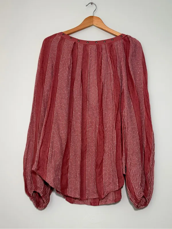 Free People Against All Odds Tunic Blouse - Image 6